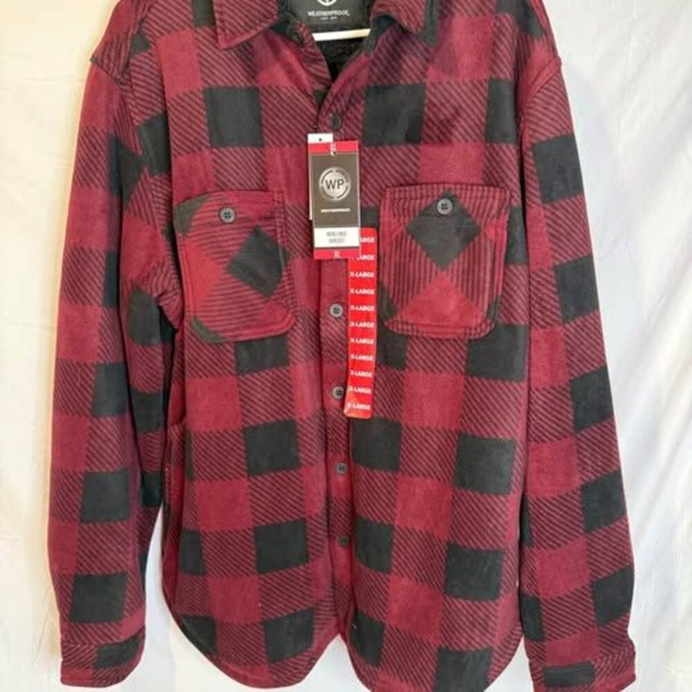 Men’s Lined Shacket Size X-Large
